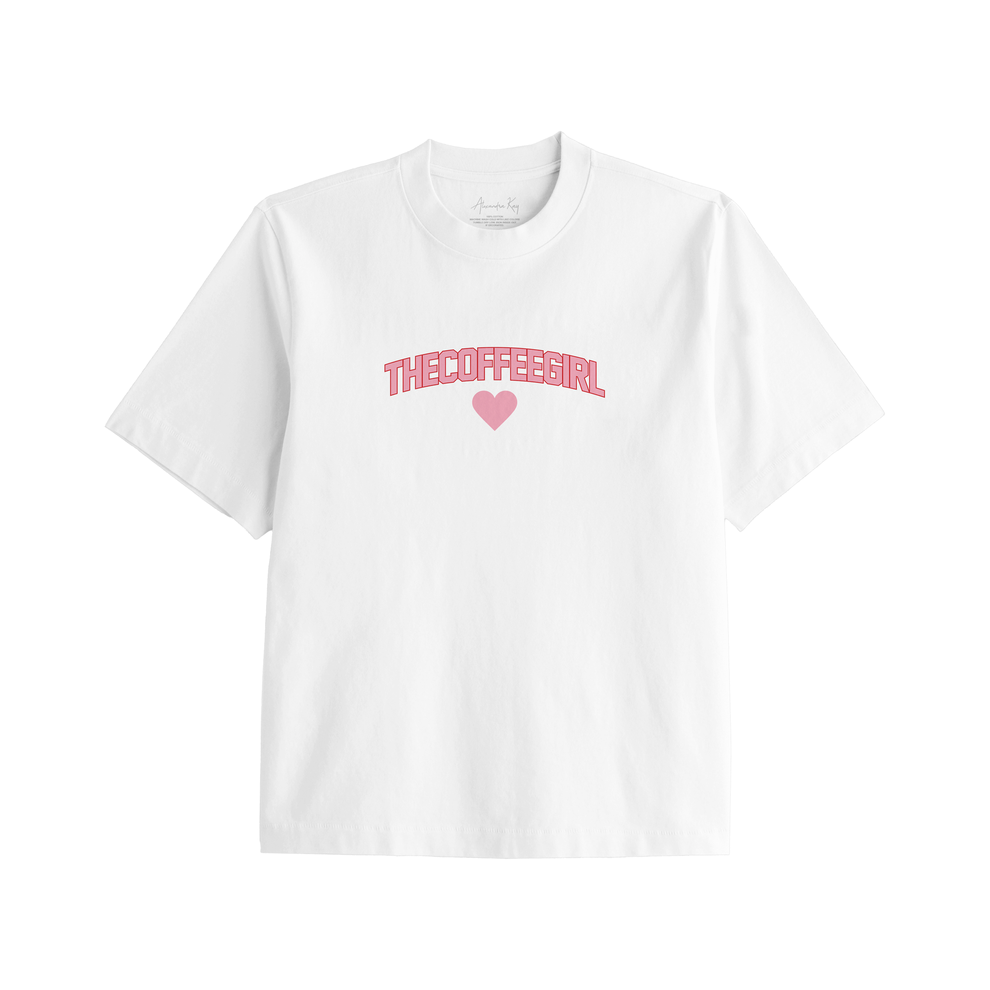 The Coffee Girl® - Heart Tee