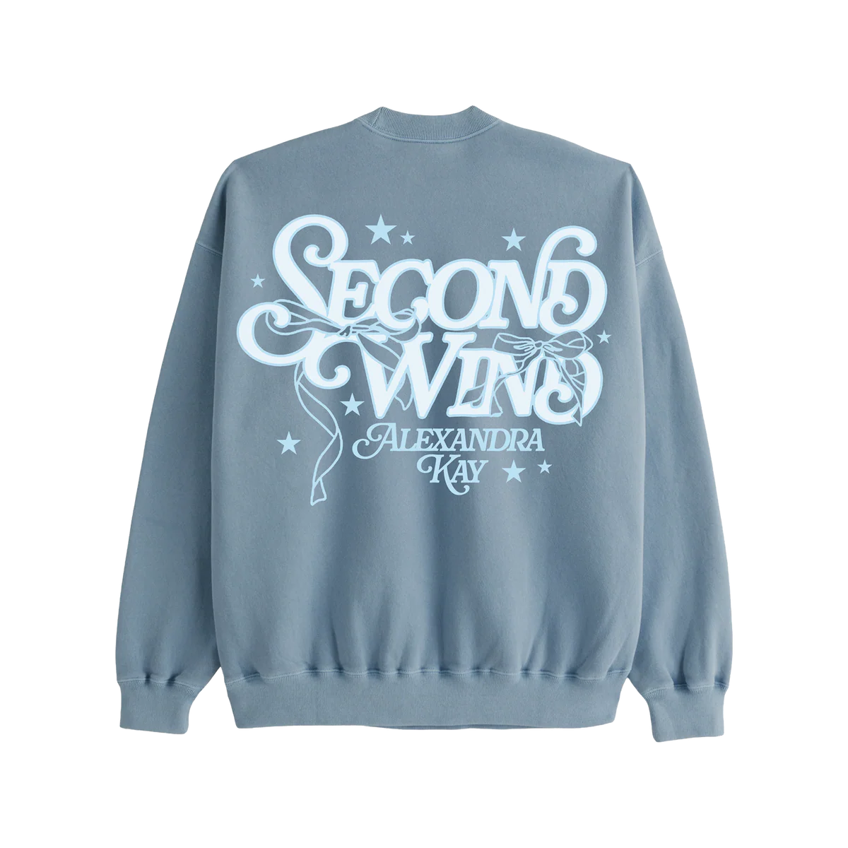 Starry Pigment Slate Blue Crewneck